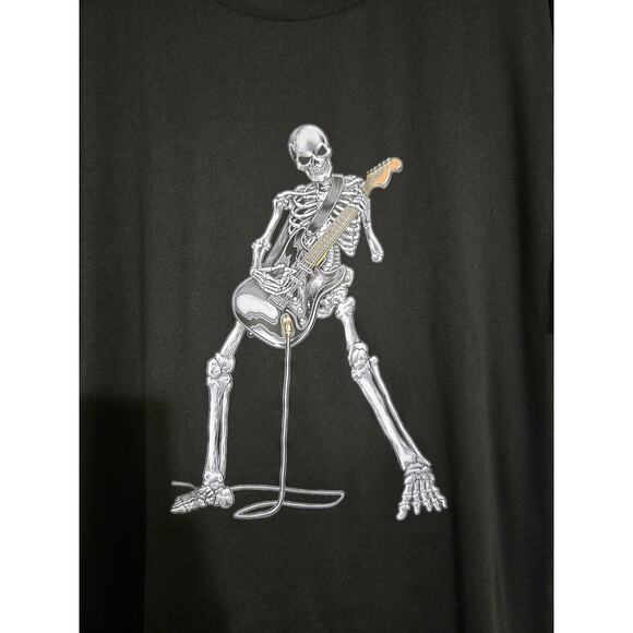Unknown brand large men's black skeleton tee - Picture 2 of 6